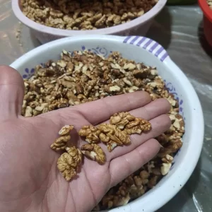 Brown 4 piece walnut kernels